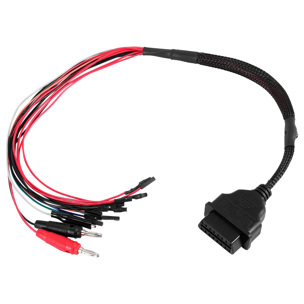 Car Mpps V18 Version V18.12.3.8 Breakout Tricore Cable Ecu Programming Multi-Connector Obd 16Pin Bench Pinout Cable Black 6131555024600