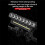 LED Bicycle Front Light USB Rechargeable  Floodlights Easy to Install 6 Modes Bicycle Bell Light,A 3