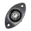 1/4Inch Oval Dented Electric Guitar Jack Output Plate Socket Jackplate,2Pack 3