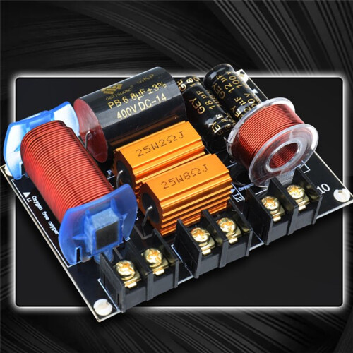 250W Audio Frequency Divider Two Way Hifi Speaker Crossover Stage Performance High Power Frequency Divider 2