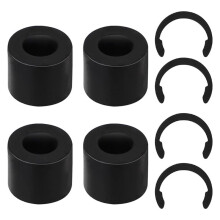 4Pcs Rubber Roller Resolution, Retaining Clip Rings Compatible for Maker, Keep Rubber Roller From Moving