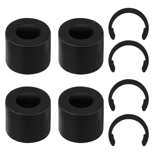4Pcs Rubber Roller Resolution, Retaining Clip Rings Compatible for  Maker, Keep Rubber Roller From Moving