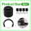 4Pcs Rubber Roller Resolution, Retaining Clip Rings Compatible for  Maker, Keep Rubber Roller From Moving 6