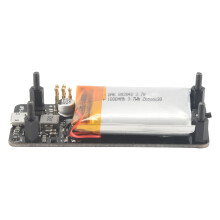 Nueva Placa UPS Lite V1.2 UPS Power HAT con DeteccióN de Electricidad de BateríA para Raspberry Pi Zero Zero W