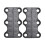 Magnetic Shoe Closure Fast Shoelace Closing 1 Pair (Black) 1
