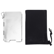 9 Plates Foldable Outdoor Camping Cooking Cooker Gas Stove Wind Shield Screens Windshield