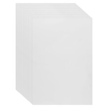 25 Sheets Printable Vinyl Sticker Paper Self-Adhesive Waterproof Matte White Printing Paper Sheet, for Inkjet Printer