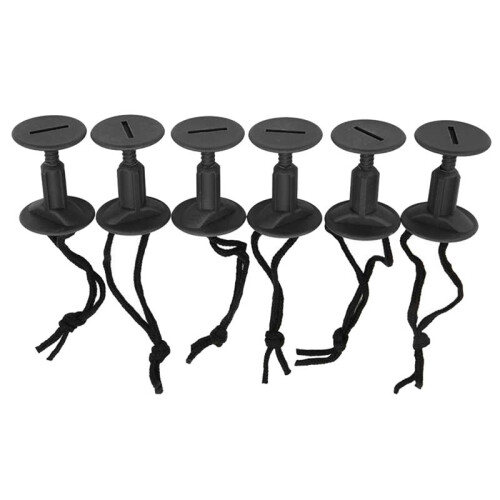 6 Pcs Leash Leash Plugs com Cords Strings Water Surfing Accessories Surf Leash Plug Bodyboard Accessory