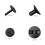 6 Pcs Leash Leash Plugs com Cords Strings Water Surfing Accessories Surf Leash Plug Bodyboard Accessory 7
