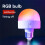 Dimmable RGB 3-Color E27 Bulb USB Charging Remote Control Timing Removable Magnetic Bedside Table Lamp 2