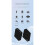 USB 3.0 KVM Switch 1X2/2X1 Switch Switcher USB Splitter Shared Controller for Laptop Computer Printer Keyboard Mouse, A 7