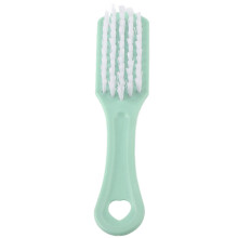 Shoe Cleaning Brush with Soft and Stiff Bristles for Sneakers Leather Suede Canvas, Green