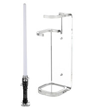 Lightsaber VäGgfäSte Stativ Ljus Sabre Display Rack VäGghåLlare MedföLjande Skruvar HåRdvara för de Flesta Ljussabel A
