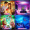Northern Lights Projector with White Noise & Remote Control-8 Effects, Adjustable  Bedroom Light, Sleep Aid Timer 5