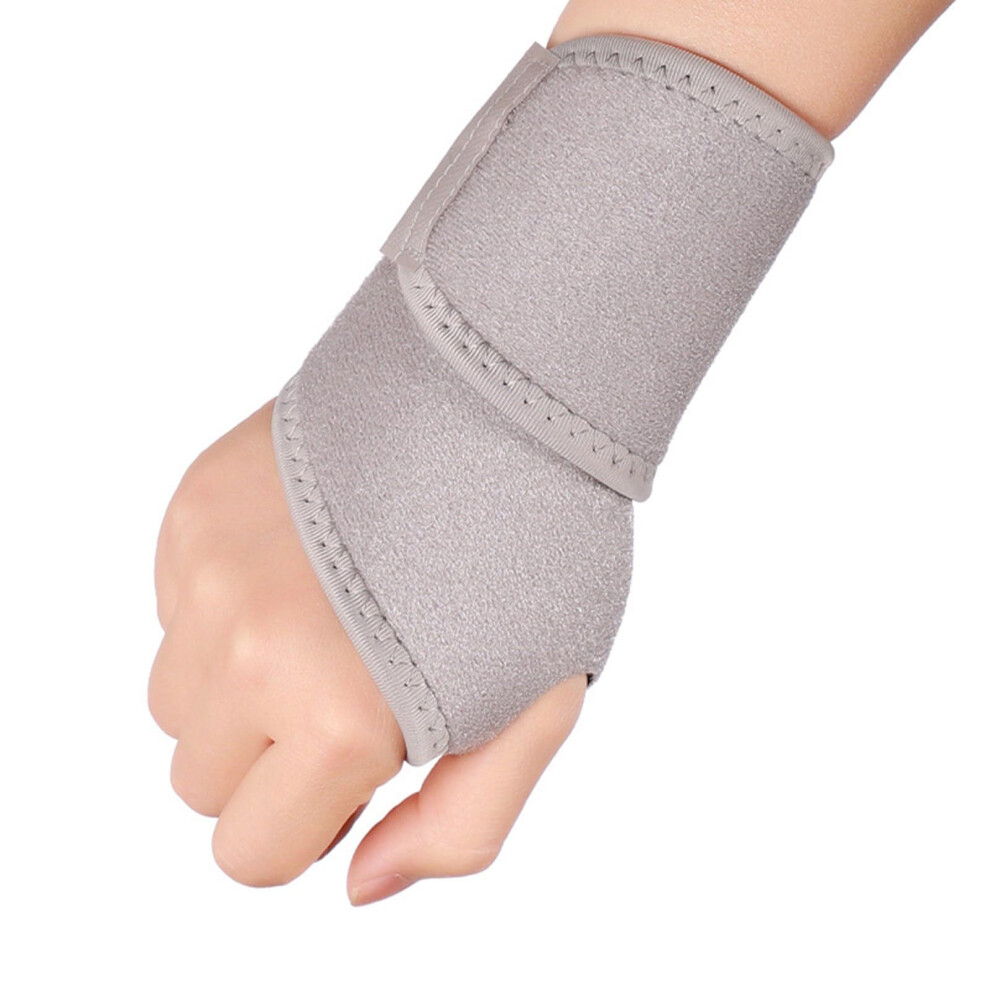 2 Wrist Support Brace Wrist Compression Sleeve Adjustable Breathable Elastic Wrist Wrap for Fitness Basketball