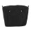 Waterproof Solid Canvas Insert Inner Lining Insert Zipper Pocket for Obag O Bag Handbag Bag Black 1