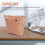Waterproof Solid Canvas Insert Inner Lining Insert Zipper Pocket for Obag O Bag Handbag Bag Deep Khaki Mini 2
