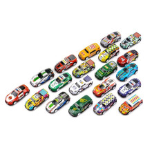 21PCS Pull Back Cars Toy with Storage Box,Push and Pull Back Friction Powered Vehicles For 3 4 5 6 7 Year Old Kids