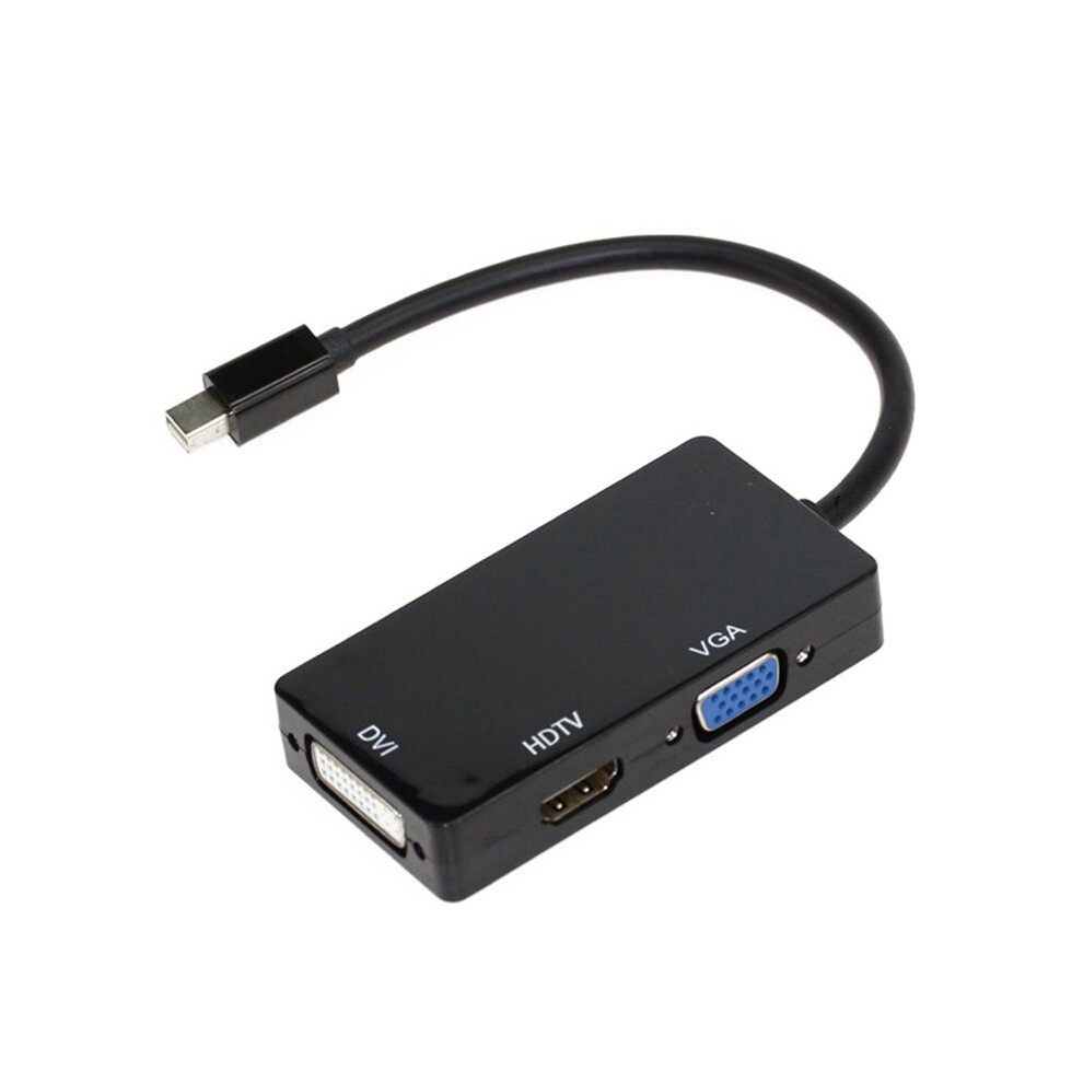 Mini Display Port For Thunderbolt To Hdtv Vga Dvi Adapter For Macbook Pro Mac Air 6133340722456