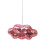 Cloud Shape Discos Balls Hanging Decors Ornament Sparkling-Pink 1