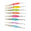 8Pcs Ergonomic Handle Crochet Hook Needle 2.5mm-6mm for Beginner 1