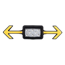 Bicycle Helmet Light Taillight Rechargeable Turn Signals Light Wireless Remote Mountain Road Bikes Scooter Part Black