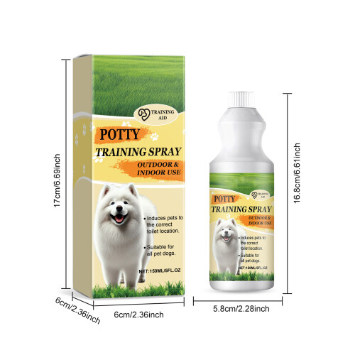 Sprays d'entraînement d'urine pour pot pour animaux de 2