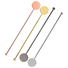 stirring stick set 4piece stirring sticks with round tip reusable stirrer for cocktails coffee desserts party supplies