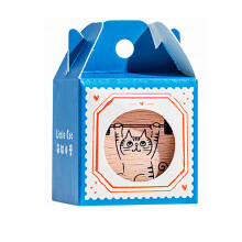Cats Series Stamp Wood Rubber Stamp Decorative Stamp-fitness