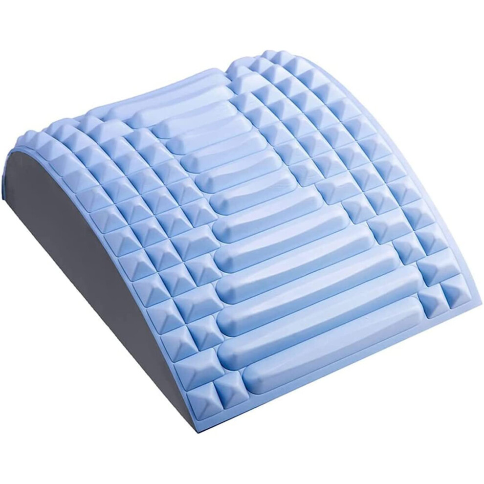 Blue Back Pain Relief Treatment Stretcher,Chronic Lumbar Support Herniated Disc Pillow Cushion Back Stretcher Pillow,