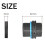 5PCS Panel Mounting RJ45 Waterproof Connector Ethernet LAN Cable Connector Double  Adapter with Dust Cap 9