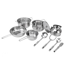 Stainless Steel Cookware Set 3562g Rustproof & Stickproof Pans