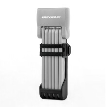 Portable Folding Bike Lock 76.7cm Alloy Steel with ABS Cover