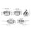 Stainless Steel Cookware Set 3562g Rustproof & Stickproof Pans 2