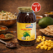 Ashoka Gor Keri Sweet Mango Pickle 575g 6 Jars | Authentic Gujarati Pickle