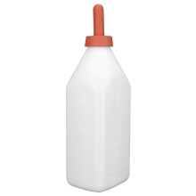 Calves Nurser Bottles, High-Capacity Milk Feeders For Growing Needs, Rubber Nipple Teat Cap Mimics Mother's Touch, Detachable Parts For Hygiene, Durab