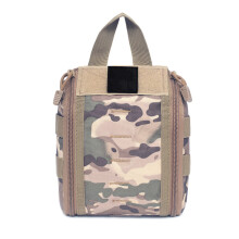 Geantă medicală tactică Molle din material premium, husă de prim ajutor EMT, rezistentă la apă, cu buzunare multiple, fermoare robuste, acces