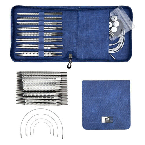 Short Square Knitting Needle Circular Knitting Needle Set Size