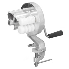 Stainless Steel Macaroni Maker, Portable HandCrank Pasta Press Machine, No Electricity Needed, Compact Design, for Outdoor Use
