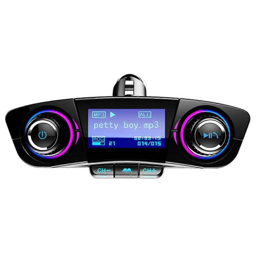Car Player BT06 Car Bluetooth MP3 Player Multifunctional Bluetooth Multi-Language MP3 Universal LCD