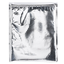 Bolsa térmica para almoço, à prova d'água, aprovada para contato com alimentos. Leve e isolada, mantém lanches e almoço frescos e sem odor.