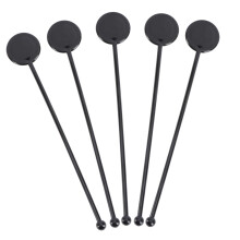 100pcs Plastic Drink Stirrer Sticks for Coffee Espresso Cocktails Bar Beverage Mixing