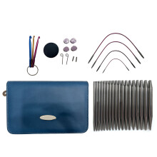 2.2mm-4.5mm Interchangeable Circular Knitting Needle Set with