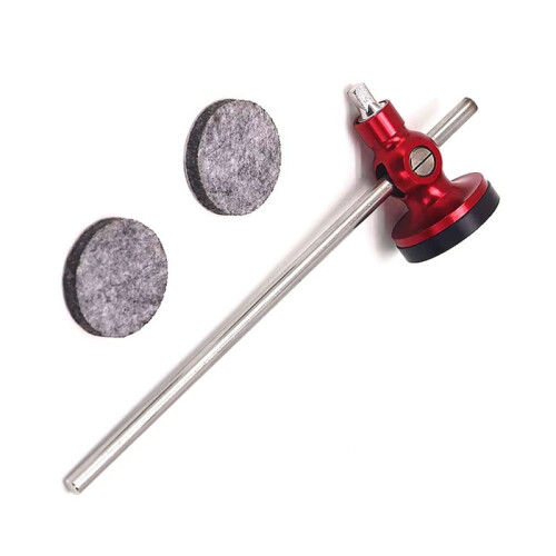 Verstelbare Basdrumpedaalklopper van Aluminiumlegering, Percussie-Instrumentaccessoires 1