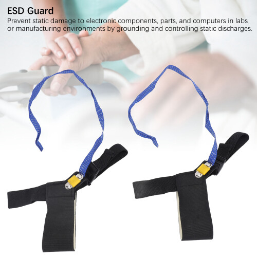 Enhanced Durability ESD Heel Strap with Free Movement for Labs 2