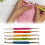 5 Pcs Crochet Hooks Set with Handles Double Head Knitting Needle 2