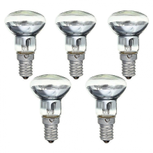 5Pcs E14 R39 30W Replacement Clear Reflector Incandescent Spotlight Screw in Lava Lamp Light Bulbs