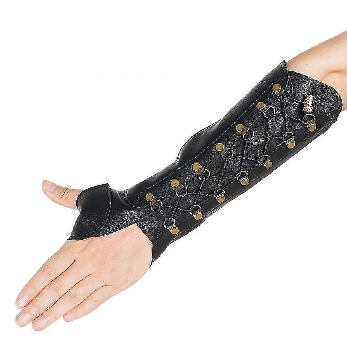 Gants de protection de bras de tir à l'arc en cuir PU Équipement de Gants de protection de bras de tir à l'arc en cuir PU Équipement de