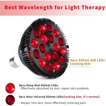 Better Results Red Light Therapy Lamp, Non-Invasive Pain Relief with Deep Red and Near Infrared Combo, Careful Design for Safe Handling, Home Light Th