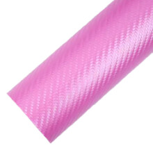 Carbon Fibre  Tape SelfAdhesive Patch for Sofa Furniture Car Seat Tote Bags 39.3x47.2in Pink